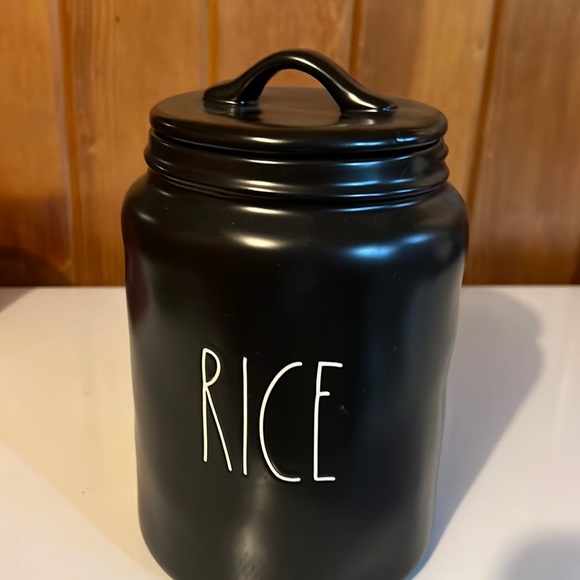 Rae Dunn Kitchen Rae Dunn Rice Canister Poshmark